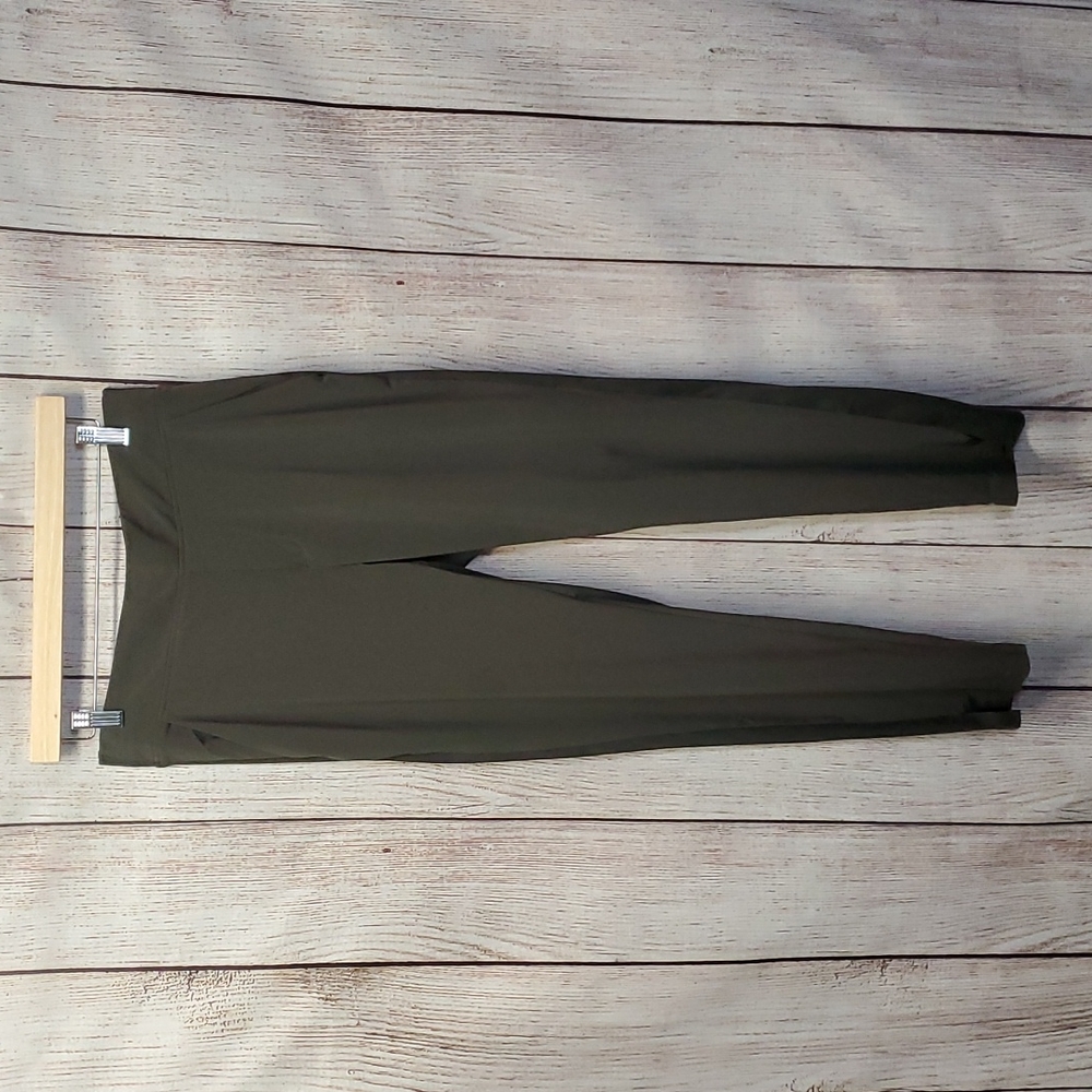 Olive Green Women's Pants - Picture 2 of 13